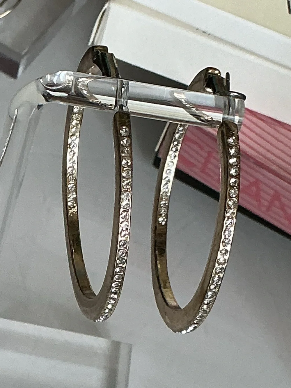 N/A goldtone hoops